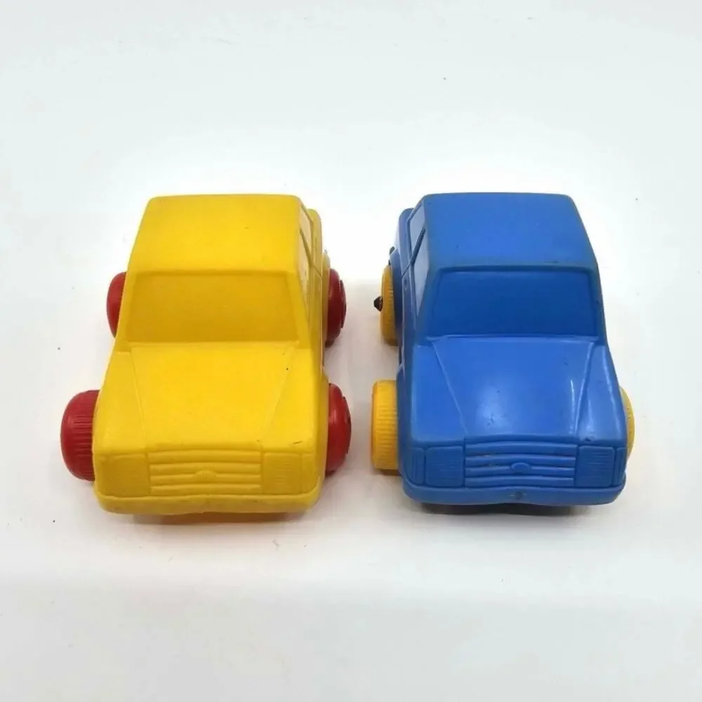 Viking Toys Car Lot 5 VTG Plastic Vehicles Truck Tractor Loader Mover Sweden Toy